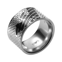 Anello Emporio Armani Uomo in Acciaio EGS1094040514-14 - EGS1094040514-14